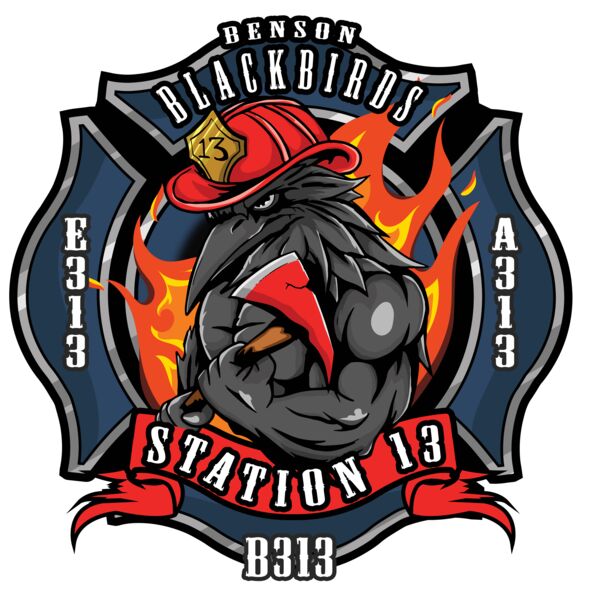 Benson Blackbird Sticker Thumbnail