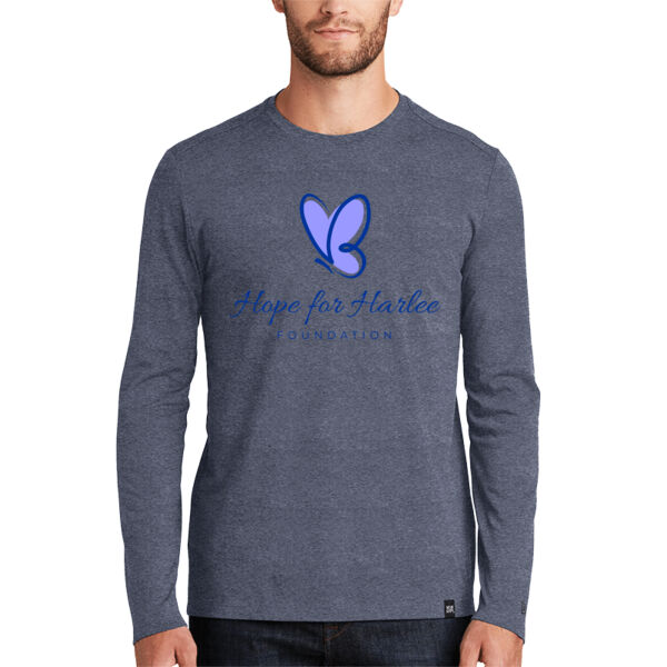 Hope for Harlee - New Era® Heritage Blend Long Sleeve Crew Tee Thumbnail